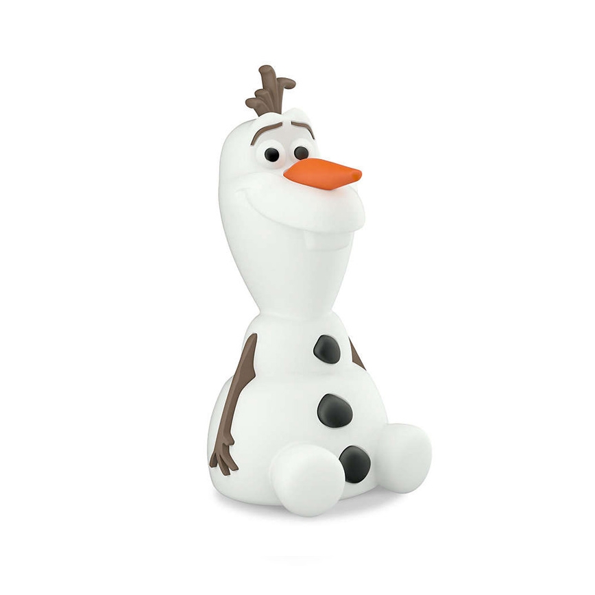 Philips 71768/08/16 - LED Lastenlamppu DISNEY FROZEN OLAF LED/0,3W/2xAAA lumiukko
