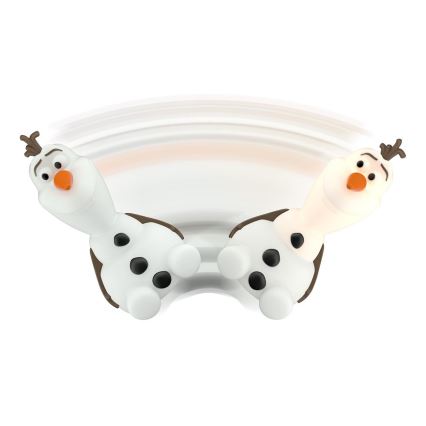 Philips 71768/08/16 - LED Lastenlamppu DISNEY FROZEN OLAF LED/0,3W/2xAAA lumiukko
