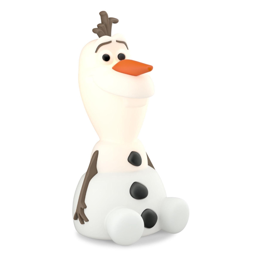 Philips 71768/08/16 - LED Lastenlamppu DISNEY FROZEN OLAF LED/0,3W/2xAAA lumiukko