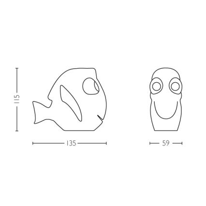 Philips - LED-lastenlamppu 1xLED/0,3W/3V