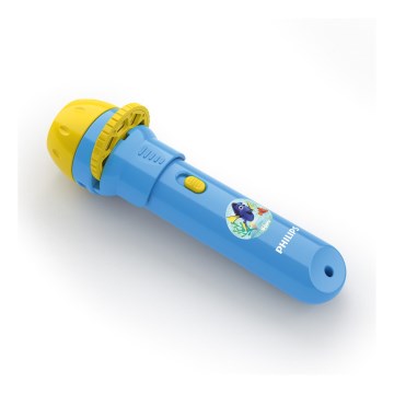 Philips 71788/90/16 - LED-taskulamppu ja -projektori lapsille DISNEY DORY LED/3xLR44