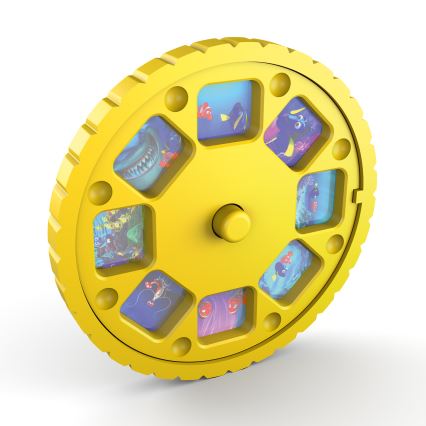Philips 71788/90/16 - LED-taskulamppu ja -projektori lapsille DISNEY DORY LED/3xLR44