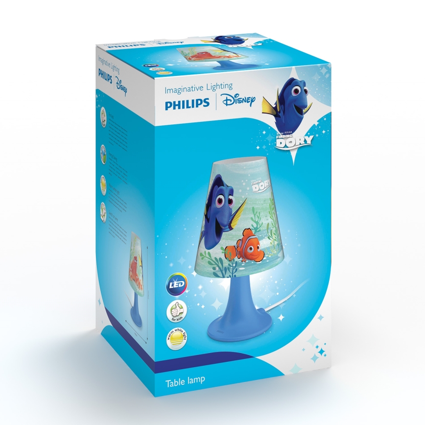 Philips - Lasten LED-pöytävalaisin LED/2,3W/230V