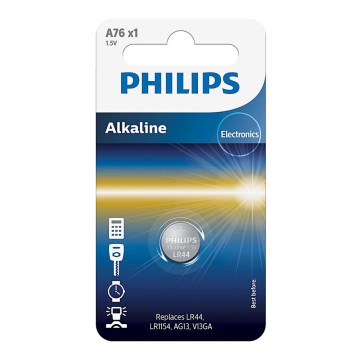 Philips A76/01B - Alkalinappiparisto MINICELLS 1,5V 155mAh