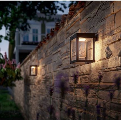 Philips - LED aurinkokennoseinävalaisin liiketunnistimella ja hämäräkytkimellä CAMILL LED/1,4W/3,7V 2000 mAh IP44