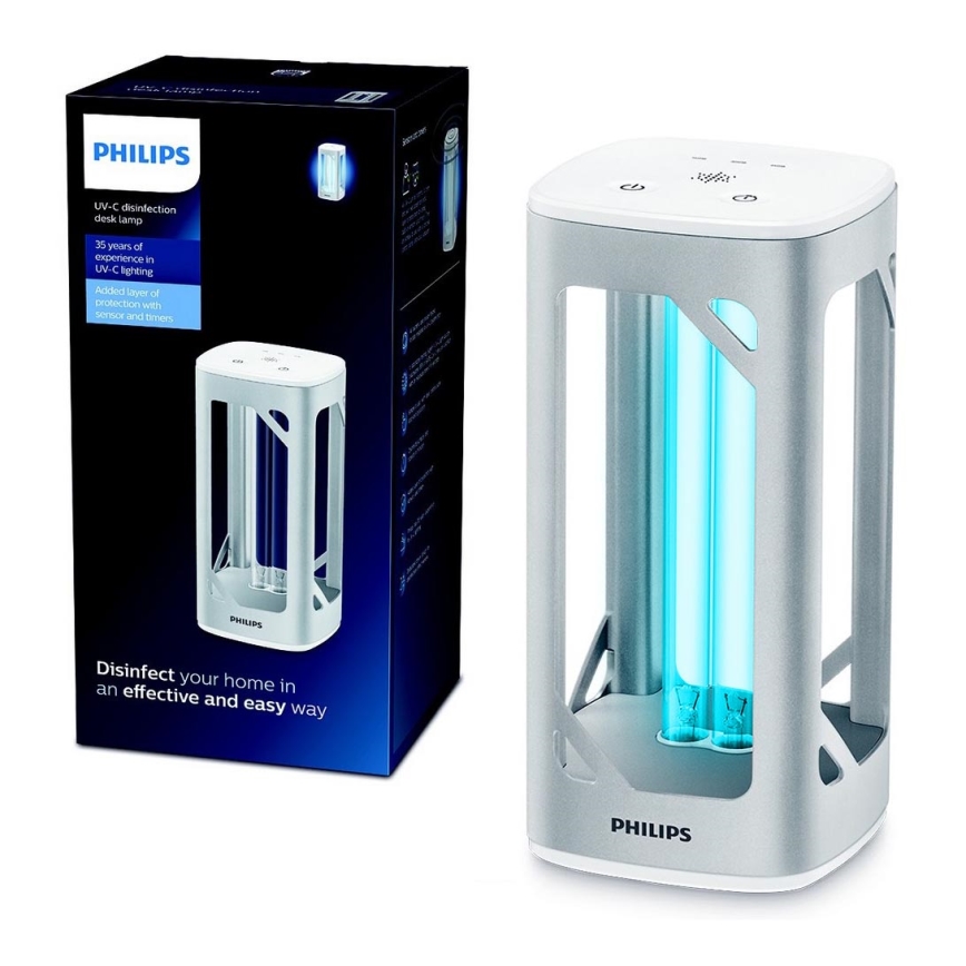 Philips - Desinfioiva bakteereja tappava lamppu anturilla UV-C/24W/230V