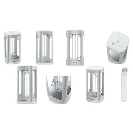 Philips - Desinfioiva bakteereja tappava lamppu anturilla UV-C/24W/230V