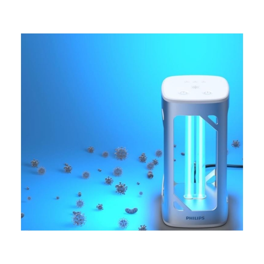 Philips - Desinfioiva bakteereja tappava lamppu anturilla UV-C/24W/230V