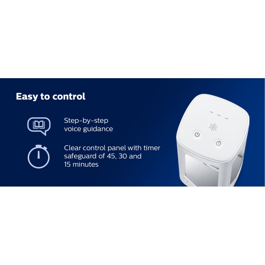 Philips - Desinfioiva bakteereja tappava lamppu anturilla UV-C/24W/230V