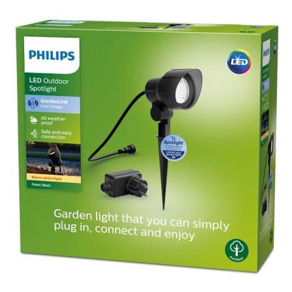 Philips - LED-ulkovalaisin LED/24W/230V 2700K IP44