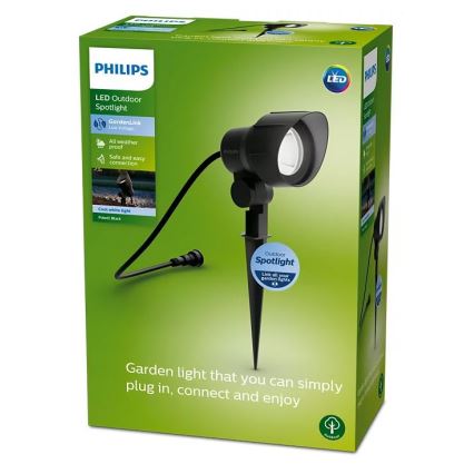 Philips - LED-ulkovalaisin LED/6W/12V 4000K IP44