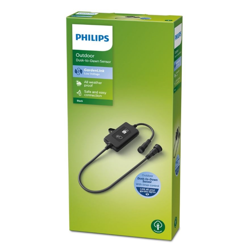 Philips - Hämärätunnistin ajastimella ulkokäyttöön IP44
