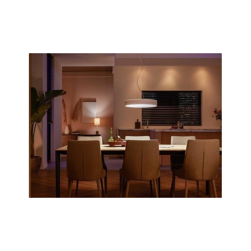 Philips - Himmennettävä LED-kattokruunu johdossa Hue LED/33,5W/230V 2200-6500K valkoinen + kauko-ohjaus