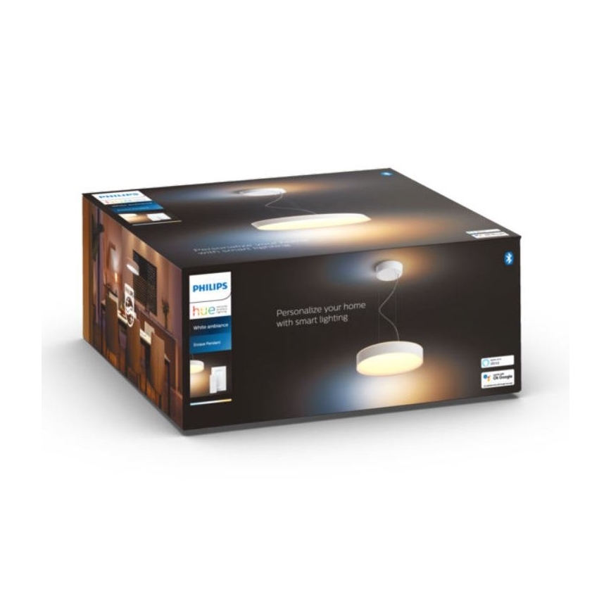Philips - Himmennettävä LED-kattokruunu johdossa Hue LED/33,5W/230V 2200-6500K valkoinen + kauko-ohjaus