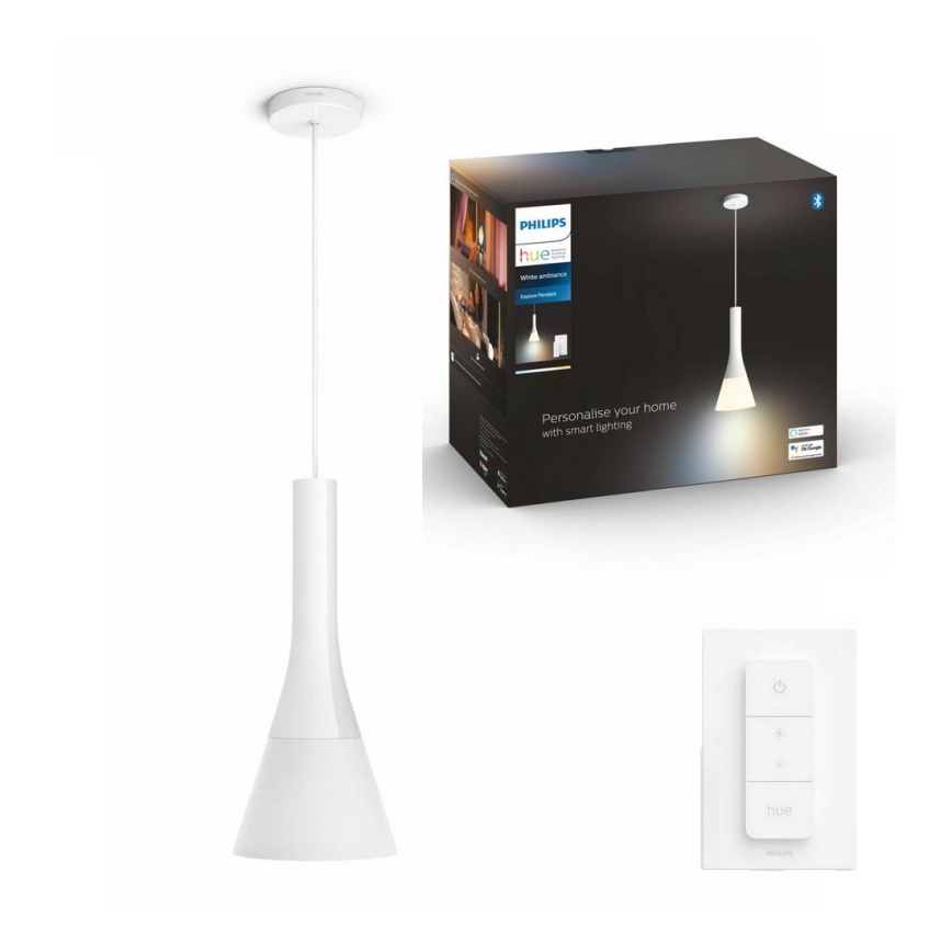 Philips - Himmennettävä LED-kattokruunu johdossa Hue EXPLORE 1xE27/6W/230V 2200-6500K