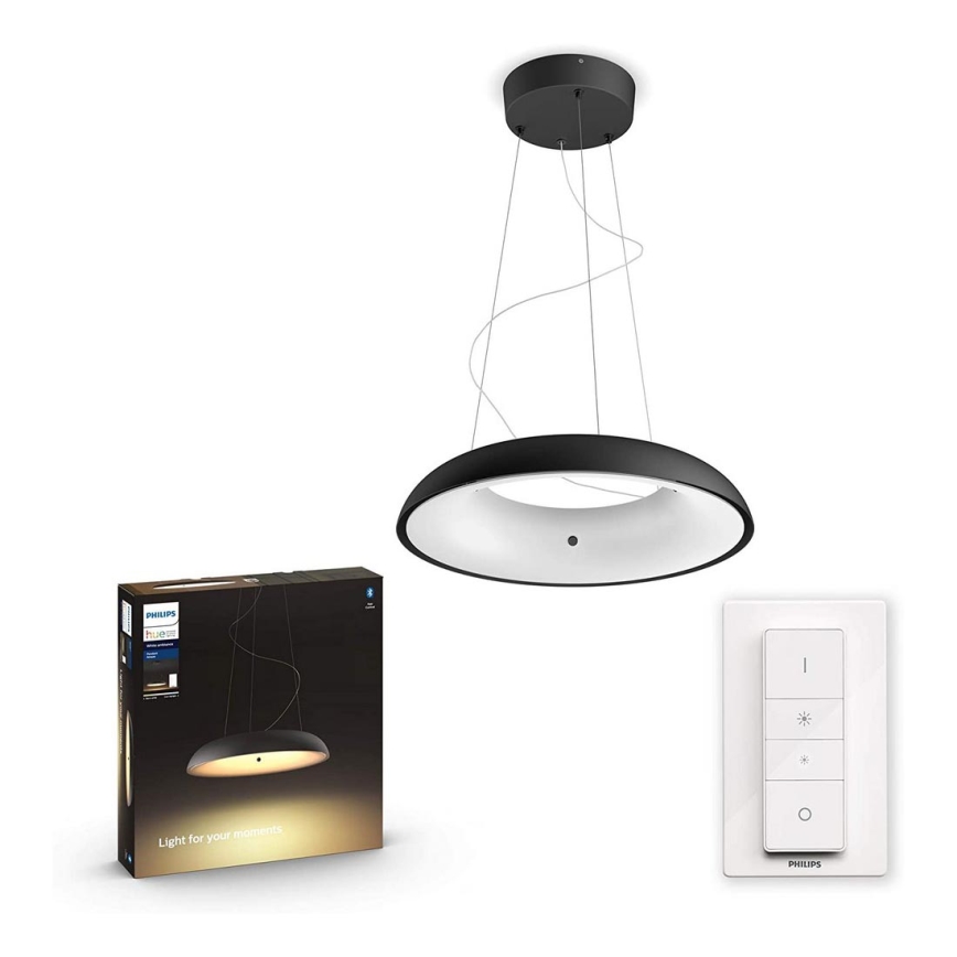 Philips - Himmennettävä LED-kattokruunu narussa Hue AMAZE LED/39W/230V + Kauko-ohjaus