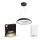 Philips - Himmennettävä LED-kattokruunu narussa Hue AMAZE LED/39W/230V + Kauko-ohjaus