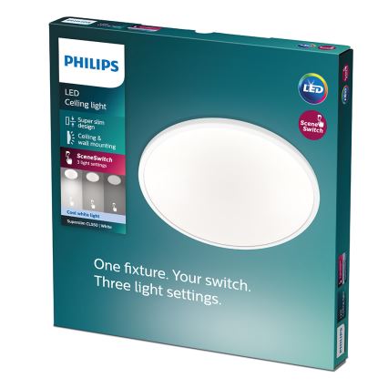 Philips - Himmennettävä LED-kattovalaisin 1xLED/15W/230V 4000K