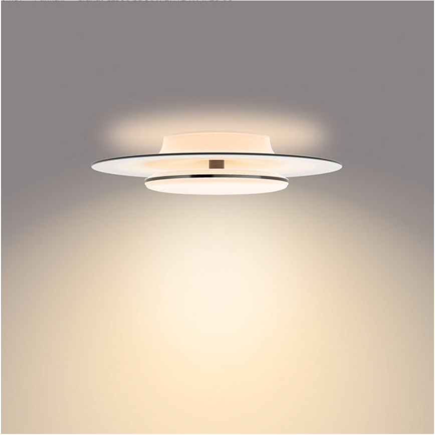 Philips- Himmennettävä LED-kattovalaisin SCENE SWITCH LED/30W/230V 2700K musta
