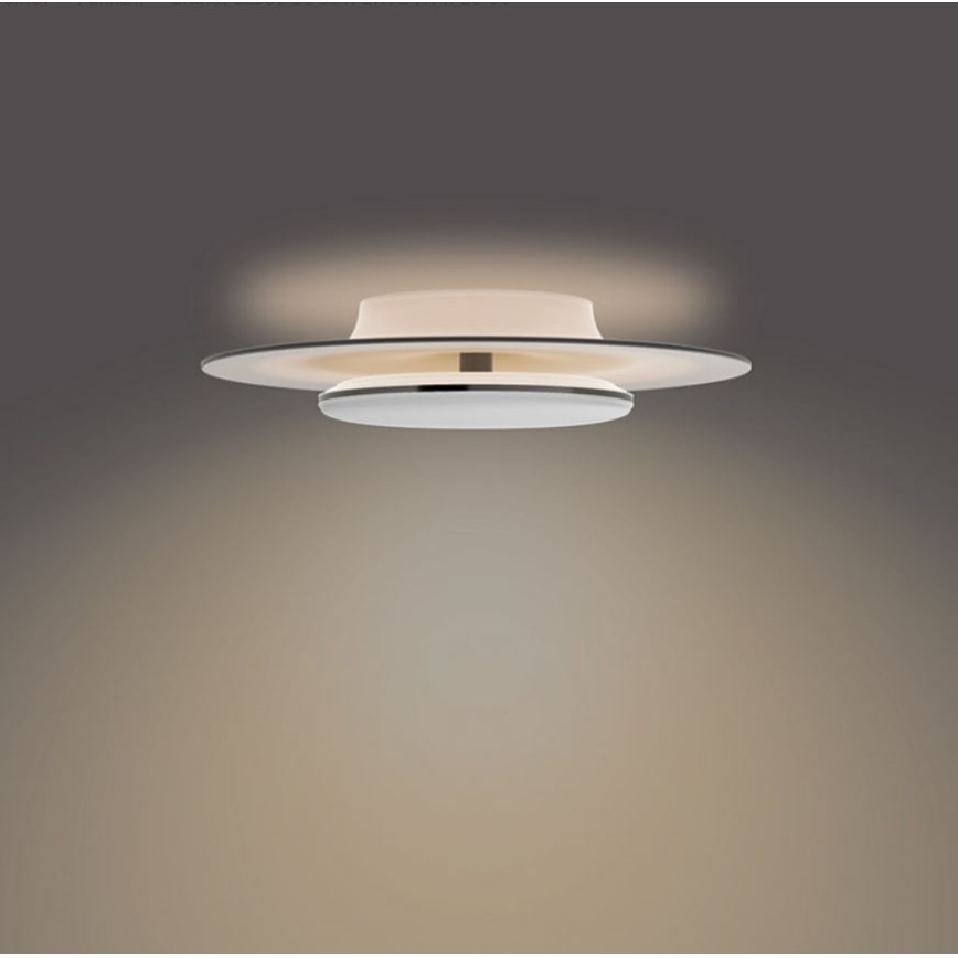 Philips- Himmennettävä LED-kattovalaisin SCENE SWITCH LED/30W/230V 2700K musta