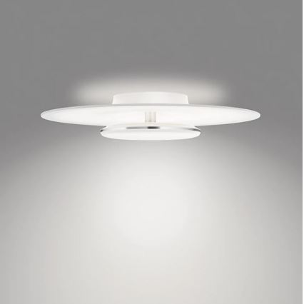 Philips- Himmennettävä LED-kattovalaisin SCENE SWITCH LED/40W/230V 4000K hopea