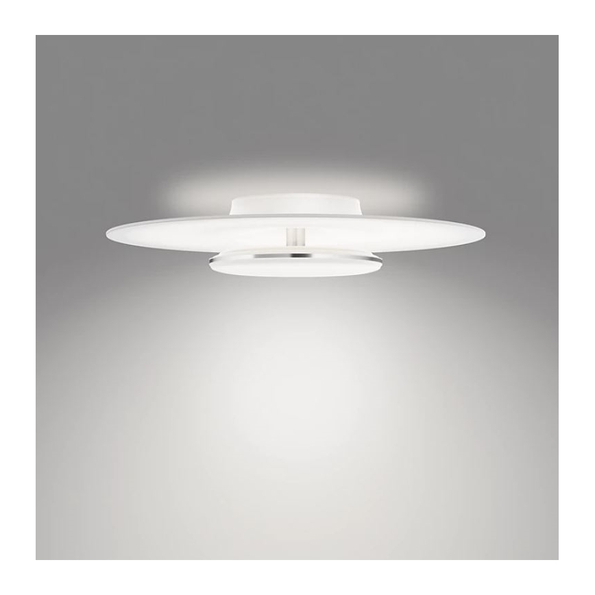 Philips- Himmennettävä LED-kattovalaisin SCENE SWITCH LED/40W/230V 4000K hopea