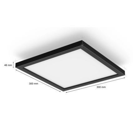 Philips - Himmennettävä LED-kattovalaisin Hue AURELLE LED/19W/230V + kauko-ohjaus