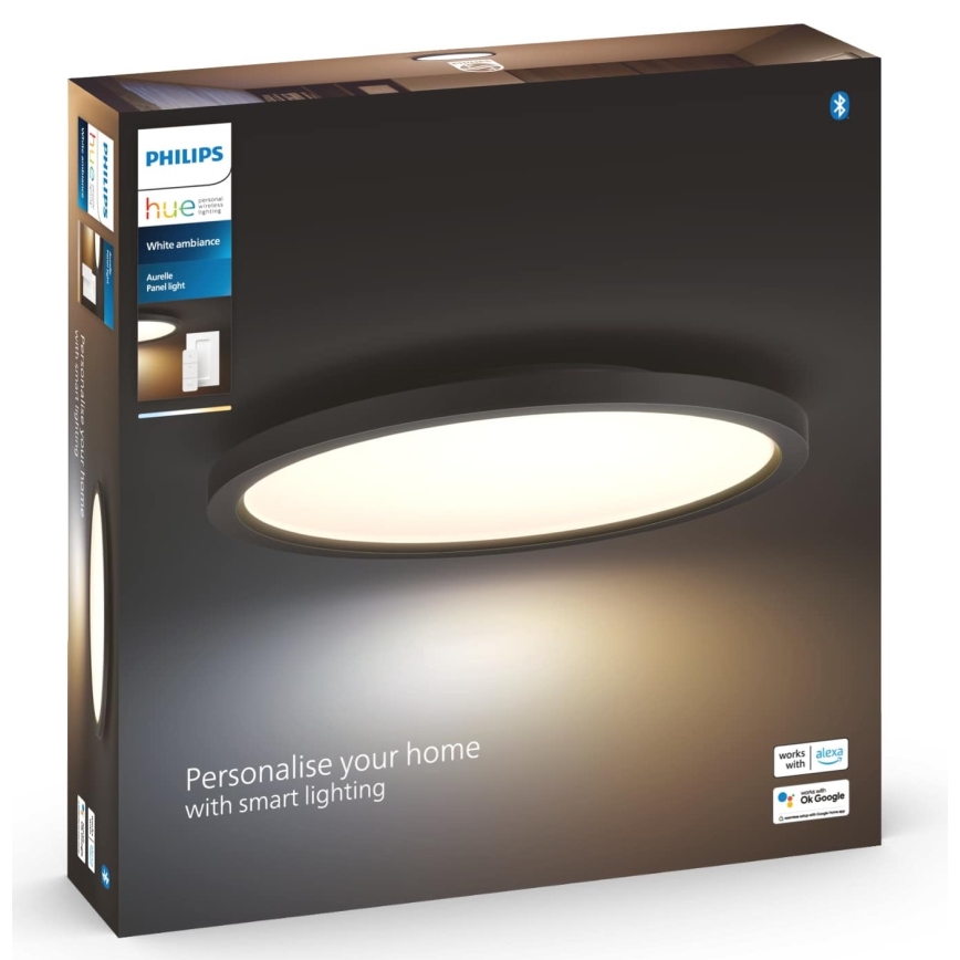 Philips - Himmennettävä LED-kattovalaisin Hue AURELLE LED/24,5W/230V + kauko-ohjaus