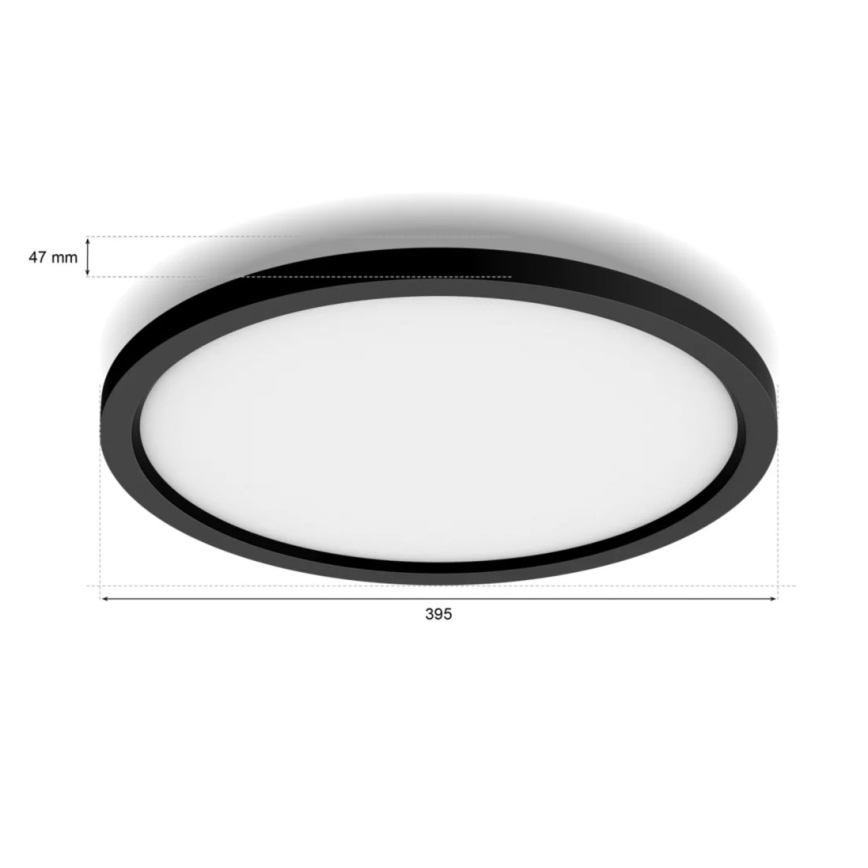 Philips - Himmennettävä LED-kattovalaisin Hue AURELLE LED/24,5W/230V + kauko-ohjaus