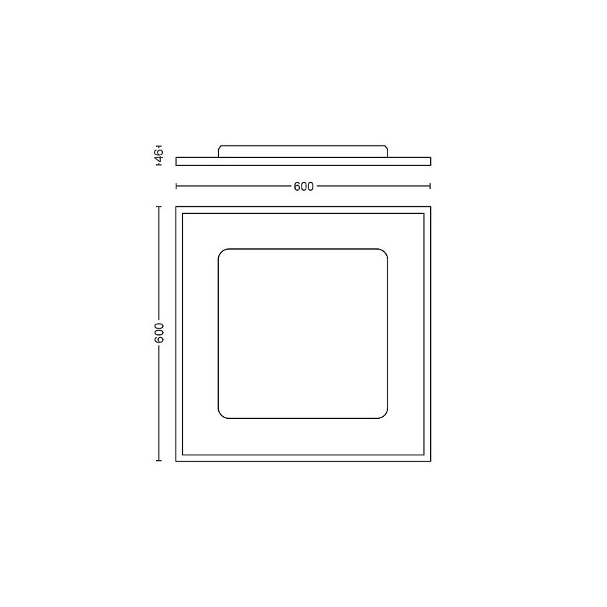 Philips - Himmennettävä LED-kattovalaisin Hue LED/39W/230V 2200-6500K + kauko-ohjaus