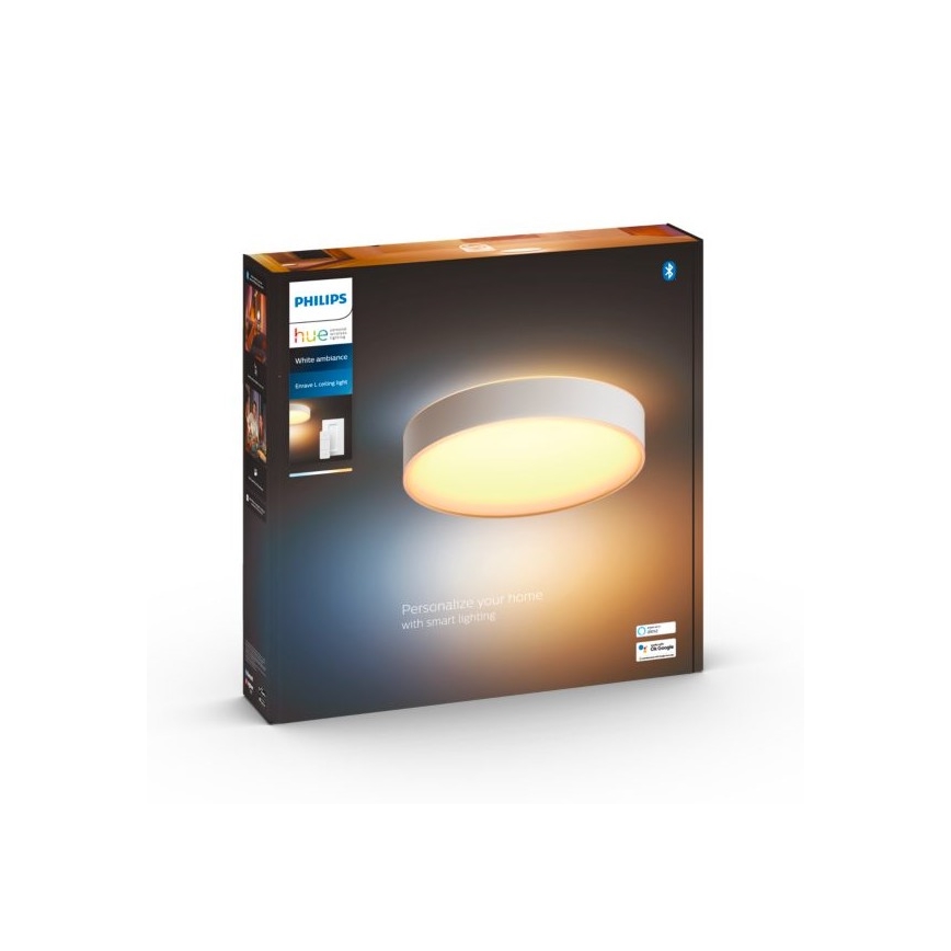Philips - Himmennettävä LED-kattovalaisin Hue LED/33,5W/230V 2200-6500K halkaisija 425 mm valkoinen + kauko-ohjaus