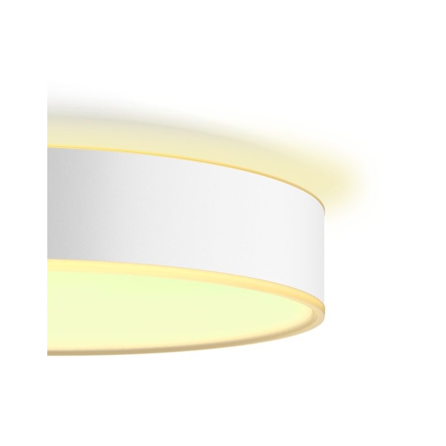 Philips - Himmennettävä LED-kattovalaisin Hue LED/19,2W/230V 2200-6500K halkaisija 381 mm valkoinen + kauko-ohjaus
