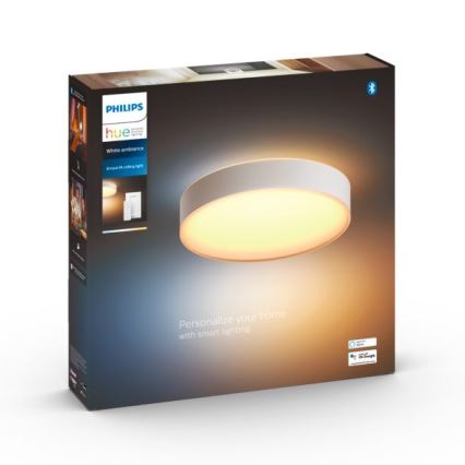 Philips - Himmennettävä LED-kattovalaisin Hue LED/19,2W/230V 2200-6500K halkaisija 381 mm valkoinen + kauko-ohjaus