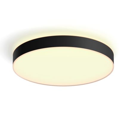 Philips - Himmennettävä LED-kattovalaisin Hue LED/48W/230V 2200-6500K halkaisija 551 mm musta + kauko-ohjaus