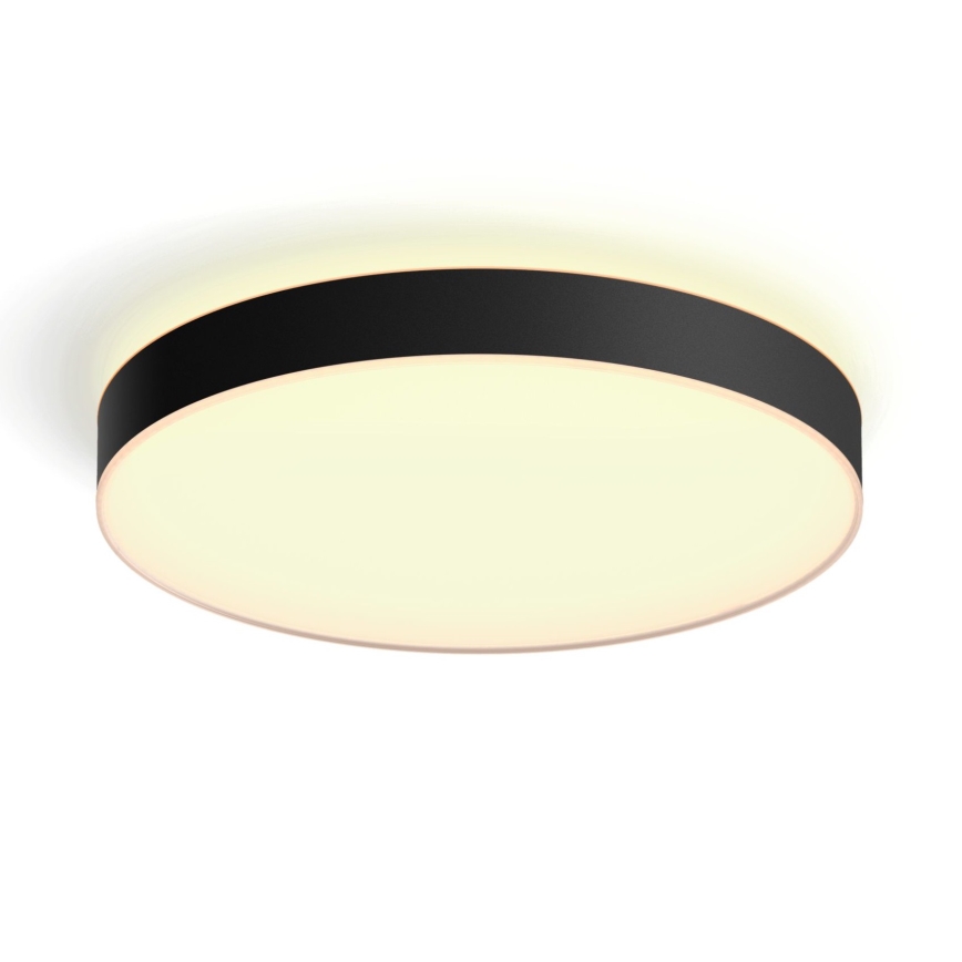 Philips - Himmennettävä LED-kattovalaisin Hue LED/48W/230V 2200-6500K halkaisija 551 mm musta + kauko-ohjaus