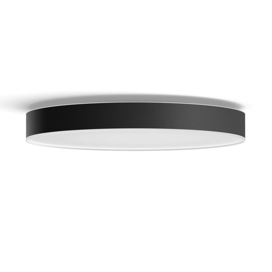 Philips - Himmennettävä LED-kattovalaisin Hue LED/48W/230V 2200-6500K halkaisija 551 mm musta + kauko-ohjaus
