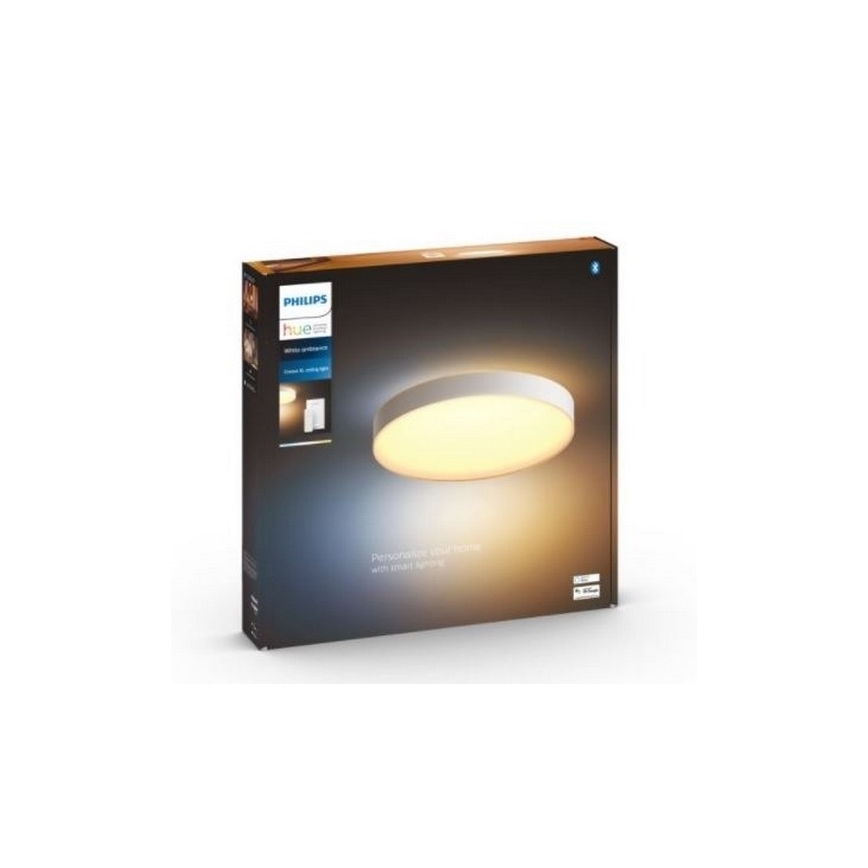 Philips - Himmennettävä LED-kattovalaisin Hue LED/48W/230V 2200-6500K halkaisija 551 mm valkoinen + kauko-ohjaus