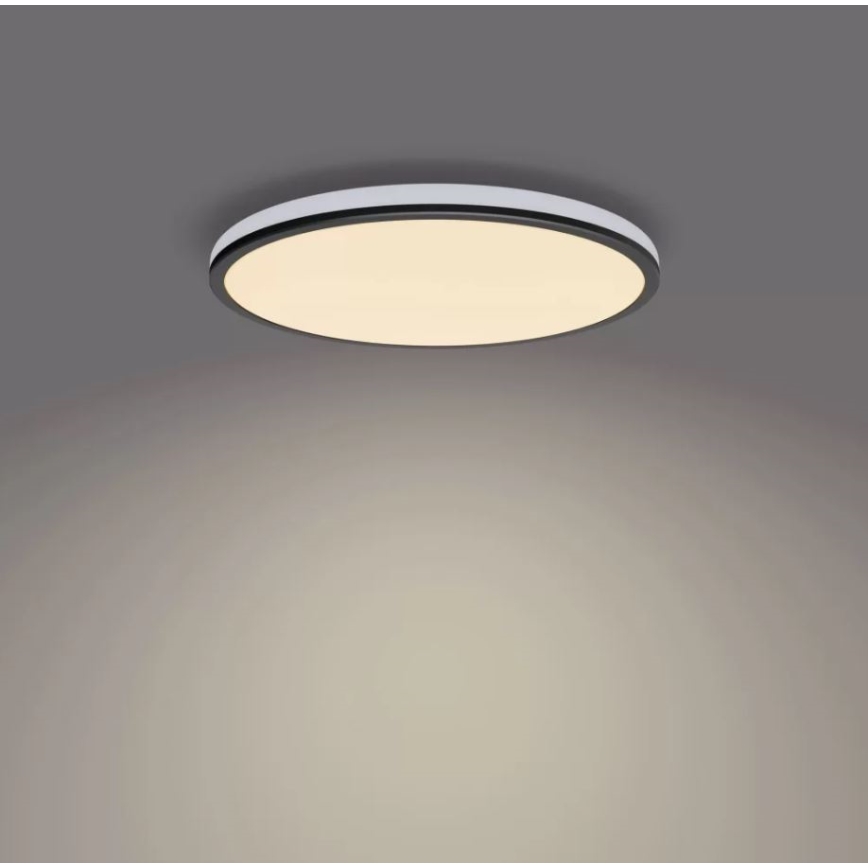 Philips - Himmennettävä LED-kattovalaisin SCENE SWITCH LED/18W/230V halkaisija 30 cm 2700K musta
