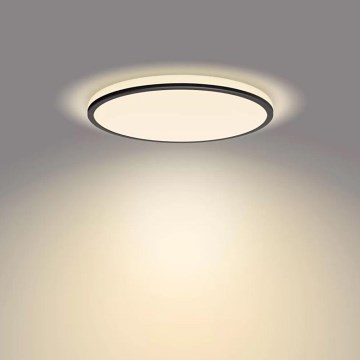Philips - Himmennettävä LED-kattovalaisin SCENE SWITCH LED/18W/230V halkaisija 30 cm 2700K musta