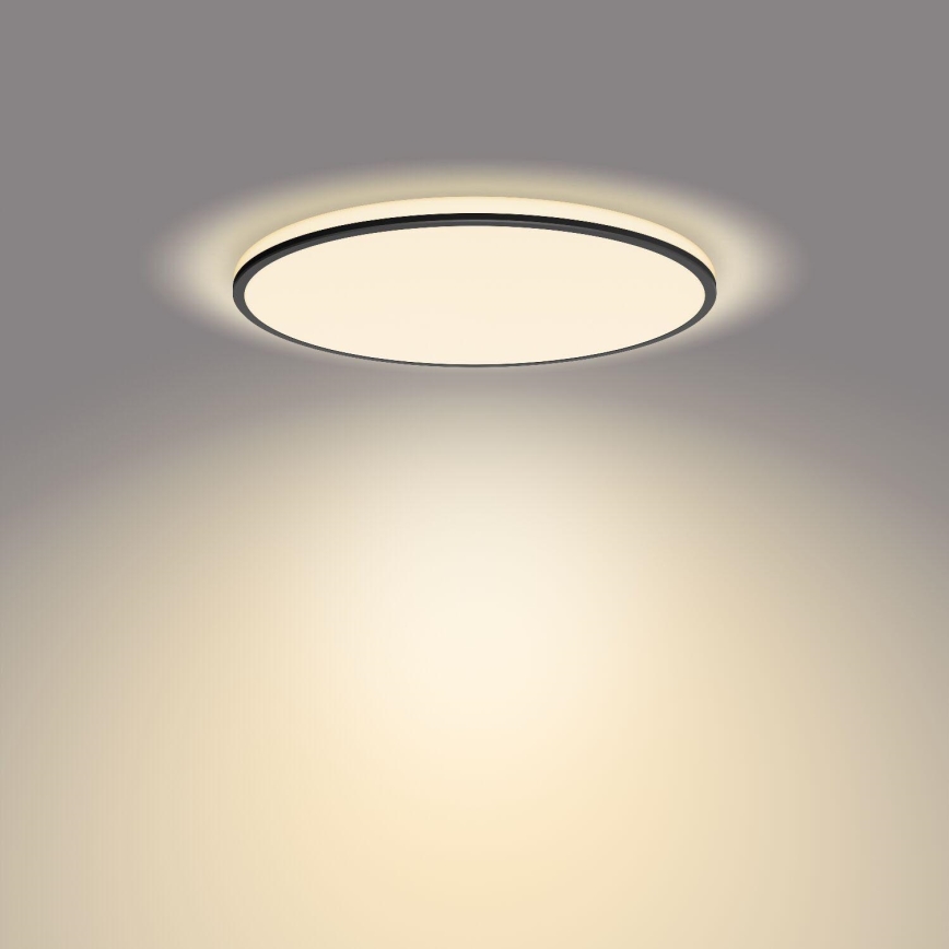 Philips - Himmennettävä LED-kattovalaisin SCENE SWITCH LED/22W/230V halkaisija 40 cm 2700K musta