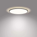 Philips - Himmennettävä LED-kattovalaisin SCENE SWITCH LED/22W/230V halkaisija 40 cm 4000K musta