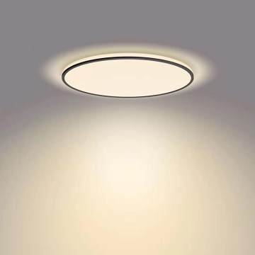 Philips - Himmennettävä LED-kattovalaisin SCENE SWITCH LED/36W/230V halkaisija 50 cm 2700K musta