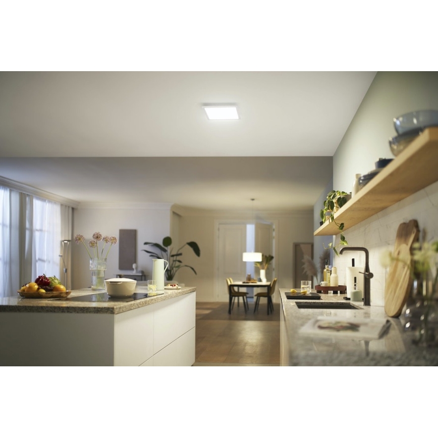 Philips - Himmennettävä LED-kattovalaisin SLIM SCENE SWITCH LED / 12W / 230V 4000K
