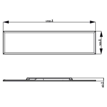 Philips - Himmennettävä LED-kattovalaisin SLIM SCENE SWITCH LED / 36W / 230V 4000K