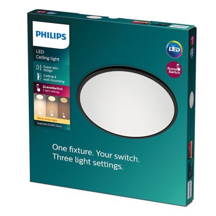 Philips - Himmennettävä LED-kattovalaisin SUPERSLIM CL550 LED/15W/230V