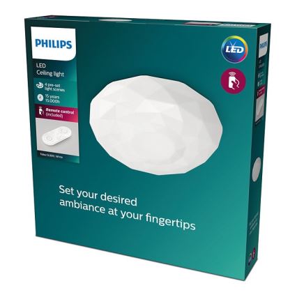 Philips - Himmennettävä LED-kattovalaisin TOBA LED / 23W / 230V 2700-6500K + kaukosäädin