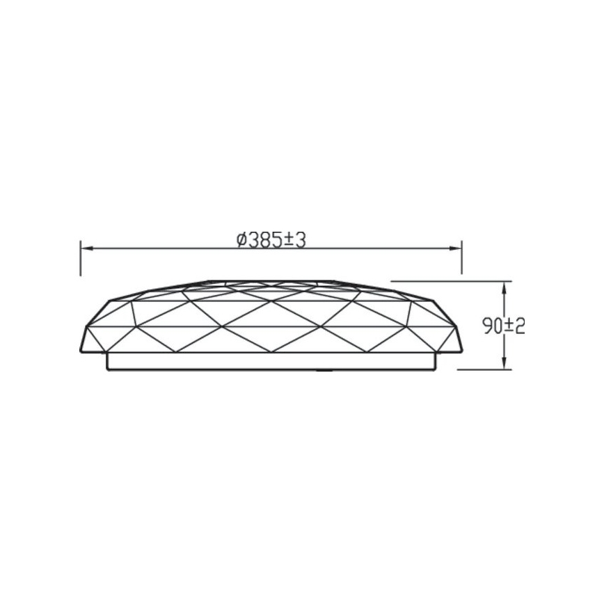 Philips - Himmennettävä LED-kattovalaisin TOBA LED / 23W / 230V 2700-6500K + kaukosäädin