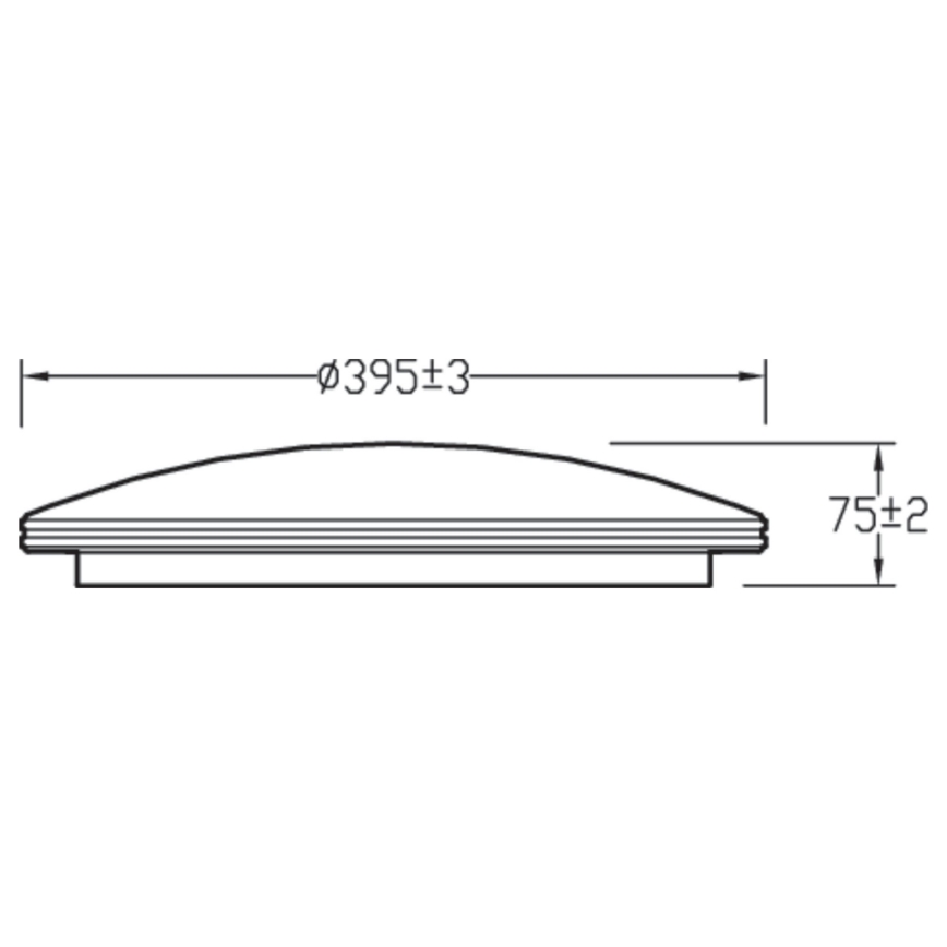 Philips - Himmennettävä LED-kattovalaisin TOBA LED / 23W / 230V 2700-6500K + kaukosäädin