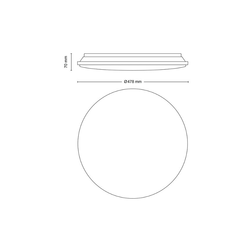 Philips - Himmennettävä LED-kattovalaisin LED/40W/230V 2700-6500K + kauko-ohjaus