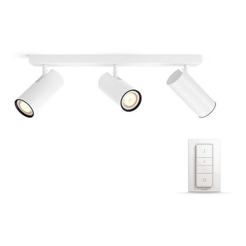 Philips - Himmennettävä LED-kohdevalo Hue BURATTO 3xGU10/5,5W